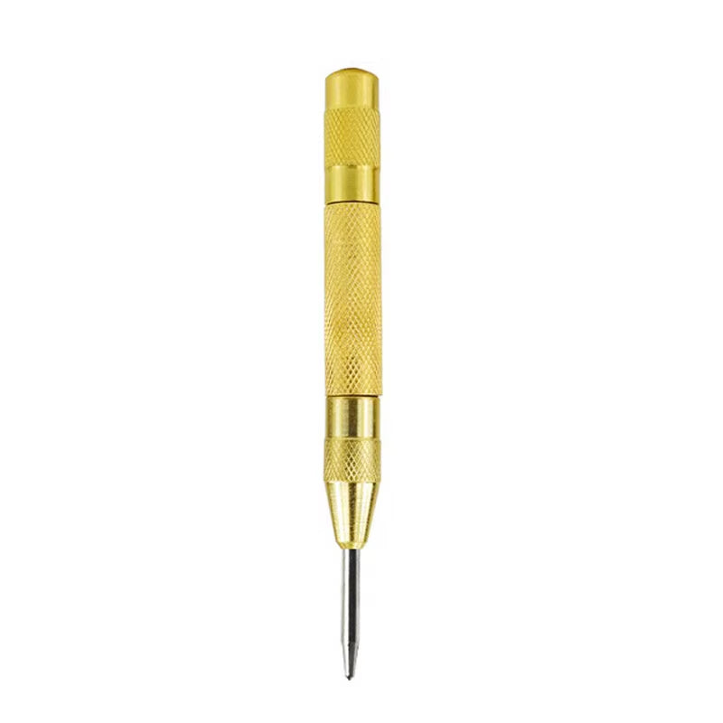 Automatic Centre Punch General Woodworking Metal Drill Adjustable Spring Loaded Automatic Punch Hand Tools for Metal Wood Glass